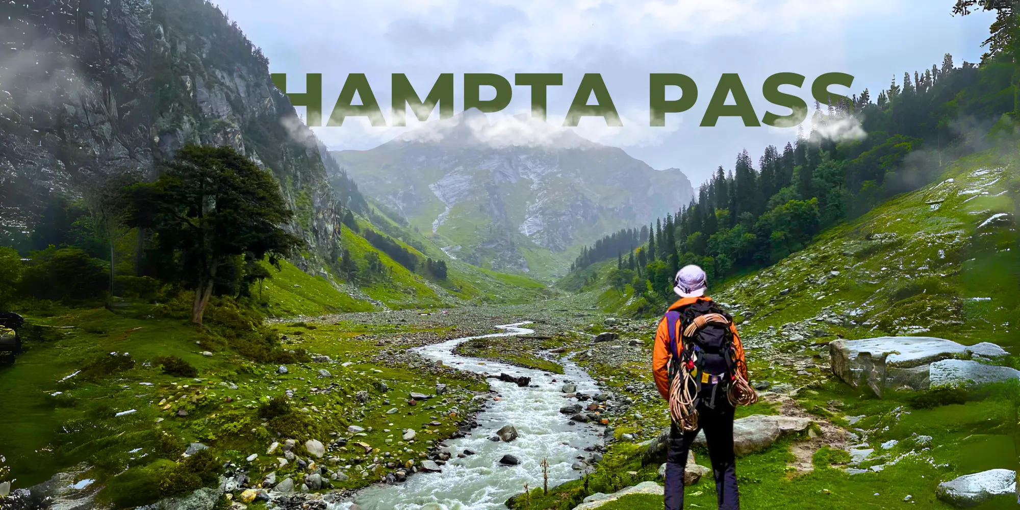 Hampta Pass Trek trek package from Dehradun