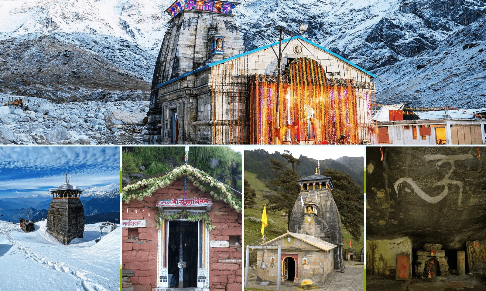 Panch Kedar Yatra tour package from Dehradun